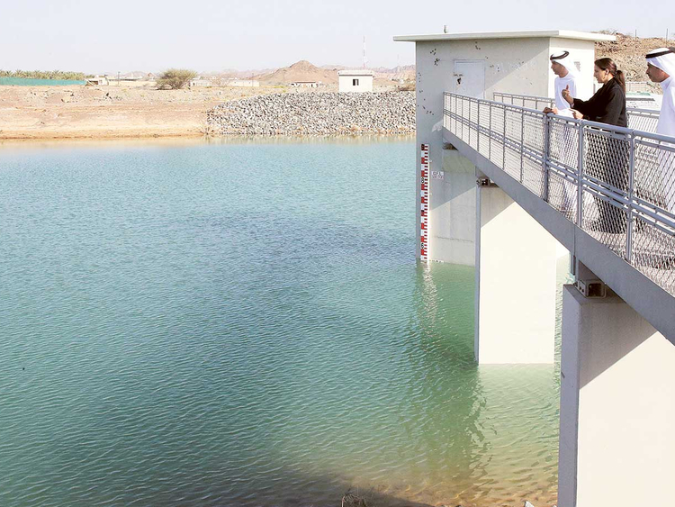 Water Levels In UAE Dams Reach Record Highs Environment Gulf News