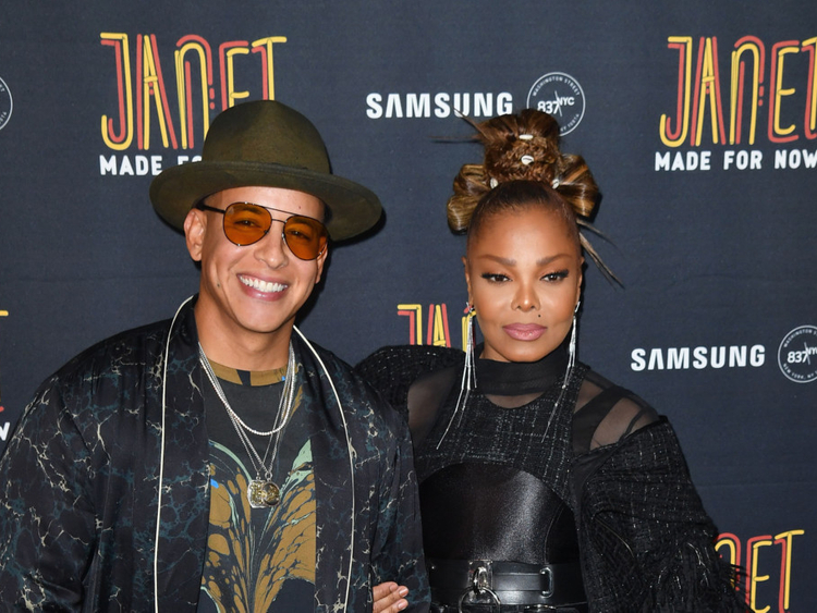 janet jackson, daddy yankee celebrate release of