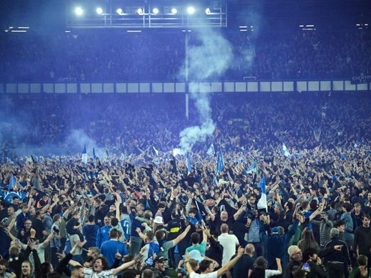 Lampard hails Everton fans after Premier League safety secured