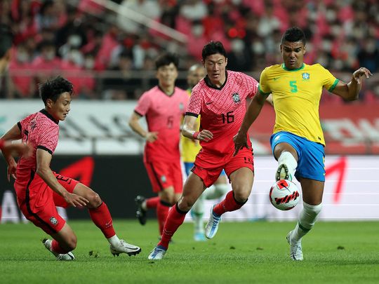 South Korea still confident in system despite loss to Brazil, says Hwang