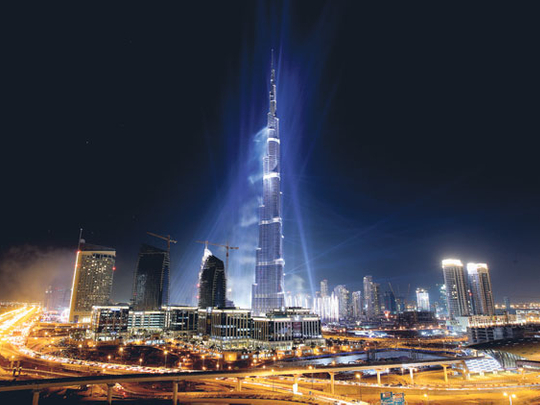 Spectators witness a slice of history at Burj Khalifa | Property – Gulf News