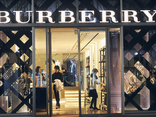 Shoppers in China and Europe lift Burberry revenue by 21% | Business – Gulf  News