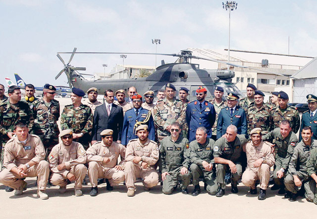 UAE delivers four Puma helicopters