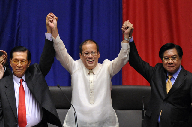 Guests Euphoric With Aquino And Binay's Proclamation As President And ...