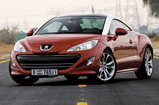 Peugeot RCZ GT-Line Revealed with Sportier Look for Basic Coupe