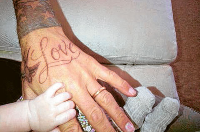 David Beckham's latest tattoo is a tribute to love and nostalgia