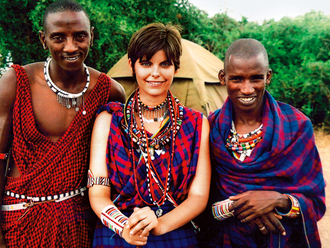 'I fell in love with a Masai warrior'