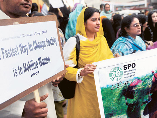 Pakistani Women Urged To Unite And Fight For Their Rights | Pakistan ...