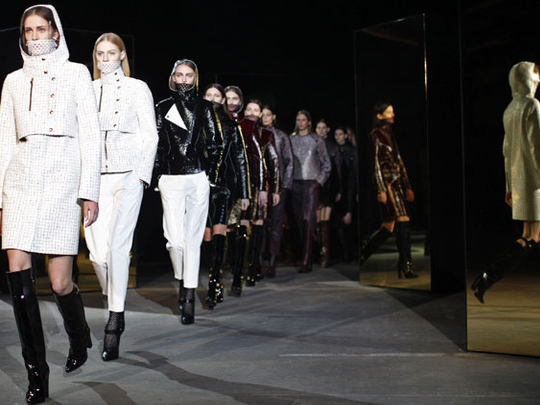 Military invasion at the New York Fashion Show | Fashion – Gulf News