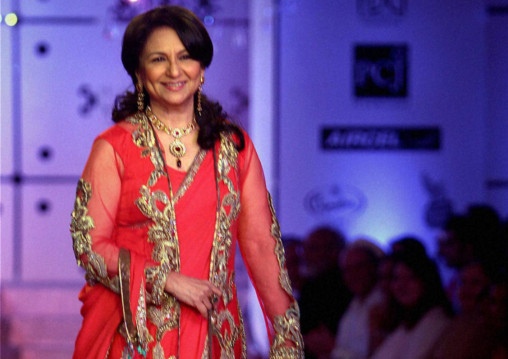 Sharmila Tagore Loves The Ramp Gulfnews Gulf News