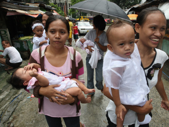 UN weighs in on Philippine birth control debate | Philippines – Gulf News