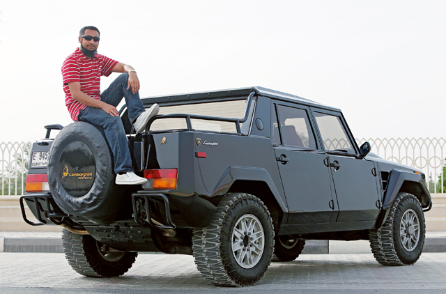 Huzaifa Husain's 1990 Lamborghini LM002 | Lifestyle – Gulf News