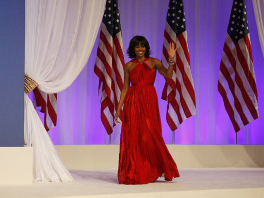 Michelle Obama wears Wu to the balls again | Entertainment – Gulf News