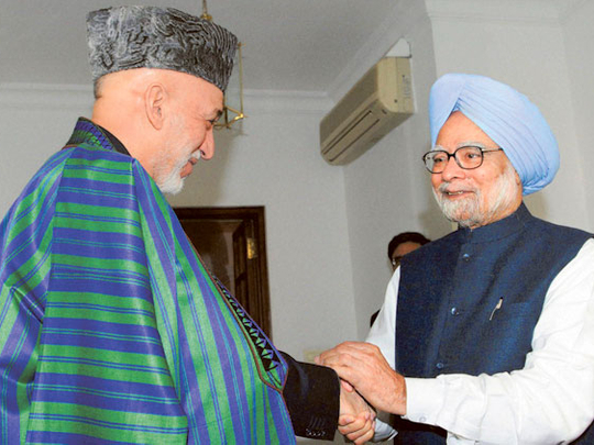 Karzai Warns Against ‘intimidation On Us Troop Deal India Gulf News 8236