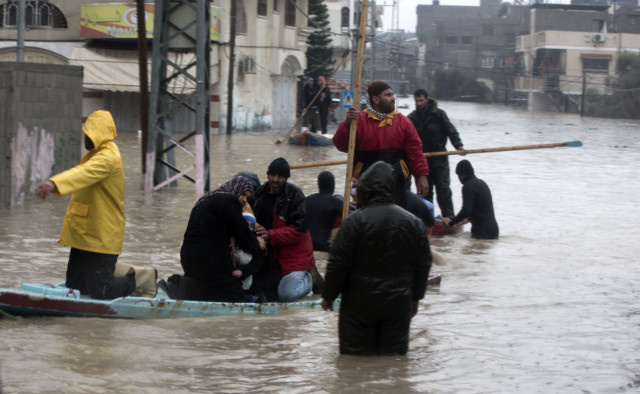 Thousands evacuated from flooded Gaza homes | Mena – Gulf News