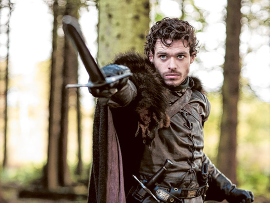 Robb Stark played by Richard Madden on Game of Thrones - Official Website  for the HBO Series