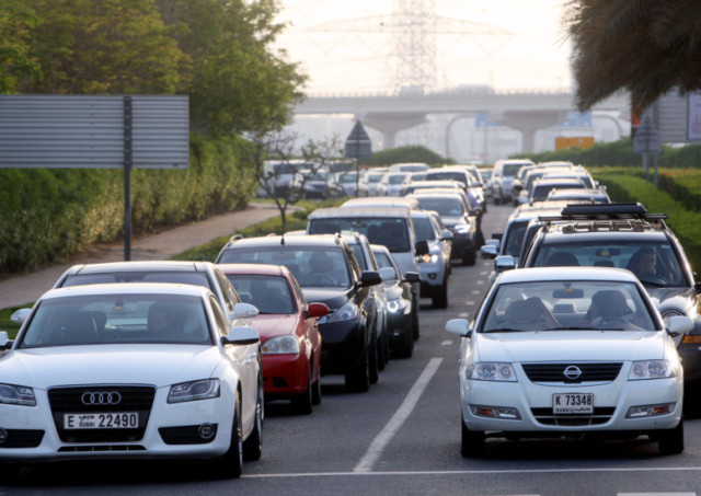 Maddening Traffic Jams Choke New Dubai Uae Gulf News