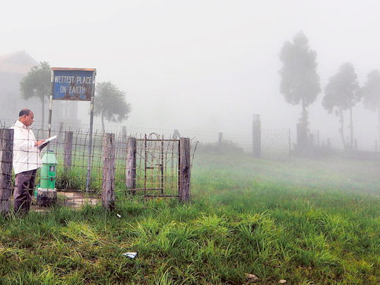 Can you dare to do this ? 😮 Into the Meghalaya ❤️ . Mawsynram receives the  highest rainfall in India and the World (small margin… | Instagram