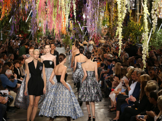 Dior makes vivid floral opening in Paris | Entertainment – Gulf News