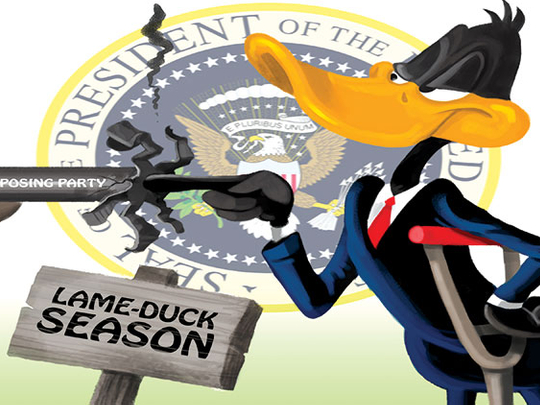 trump most likely lame duck president