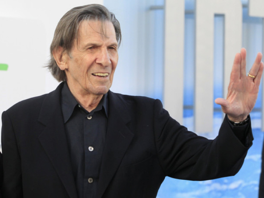 Leonard Nimoy “doing OK” after lung disease diagnosis | Entertainment ...