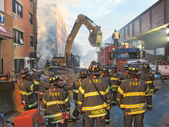 Rescuers Search NY Buildings After Deadly Blast | Americas – Gulf News