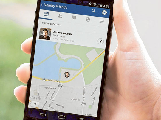 facebook friend mapper on mobiles