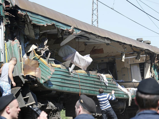 At Least Six Killed In Train Crash Near Moscow Oceania Gulf News