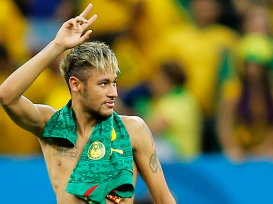 Fifa World Cup 2014 Neymar Hails Brazil S Best Performance Football Gulf News