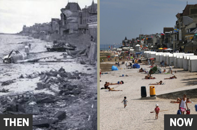 Scenes From D-Day, Then and Now - The Atlantic