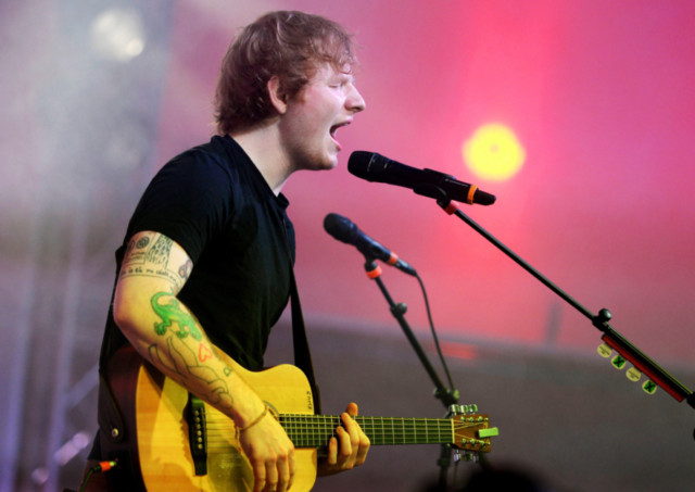 Ed Sheeran S X Tops British Album Chart Again Hollywood Gulf News