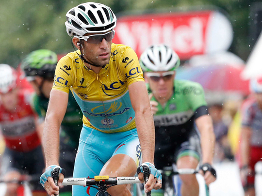 Superstitious Vincenzo Nibali does change his shirt | Sport – Gulf News