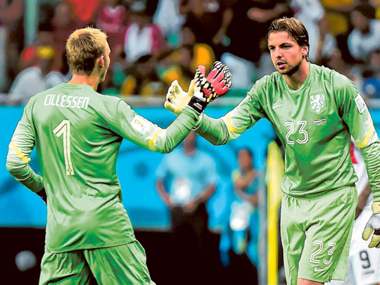 Fifa World Cup 2014: Keeper not warned about Tim Krul substitution |  Football – Gulf News