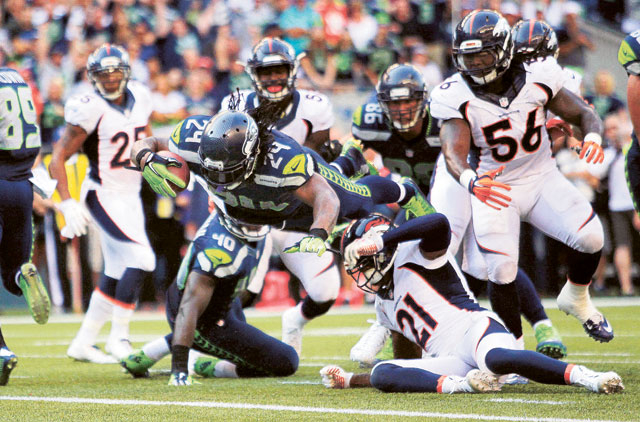 Seattle Seahawks lose 37-34 in overtime thriller on Sunday Night