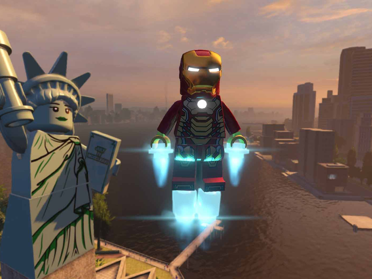 statue of liberty lego marvel