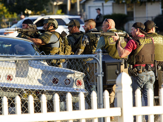 Mass shooting leaves 14 dead in California; 2 suspects killed ...