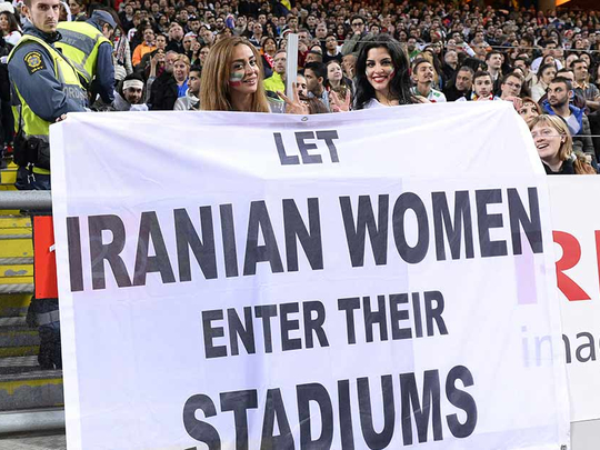 Iran To Stop Protests Against Women In Stadiums Mena Gulf News