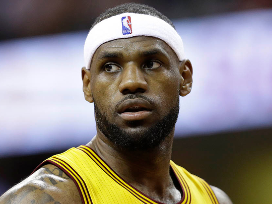 Lebron James owns the happiest headband in Cleveland | Sport – Gulf News