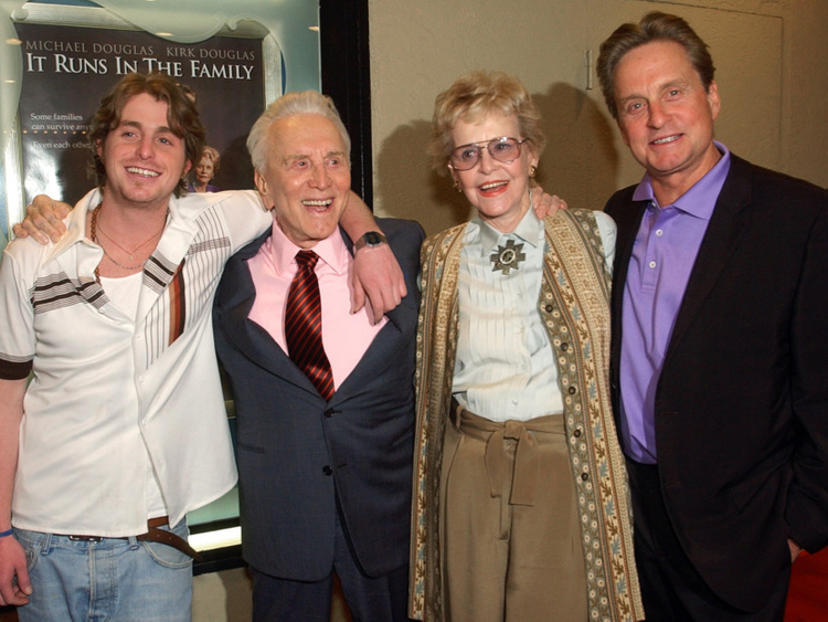 Diana Douglas Mother Of Michael Douglas Dies Hollywood Gulf News