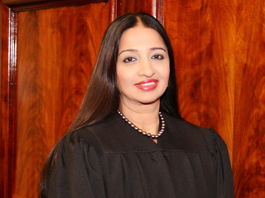 raja rajeswari new york judge