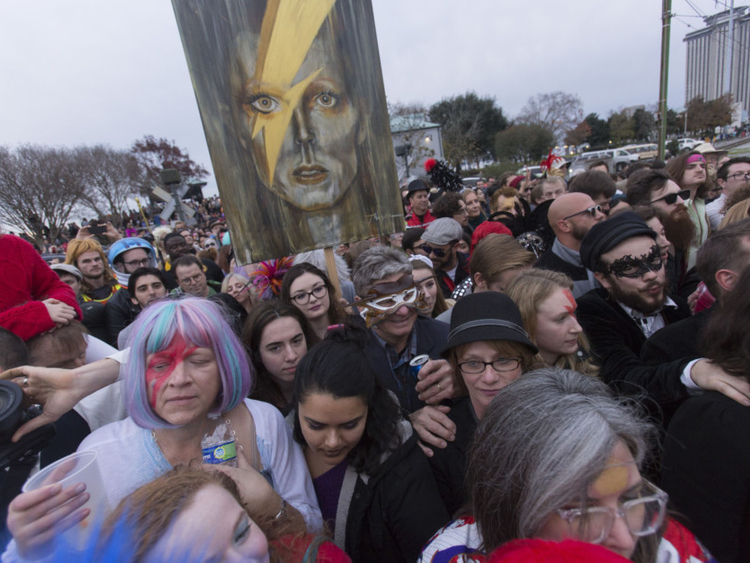 David Bowie celebrated in New Orleans with a parade Music Gulf News