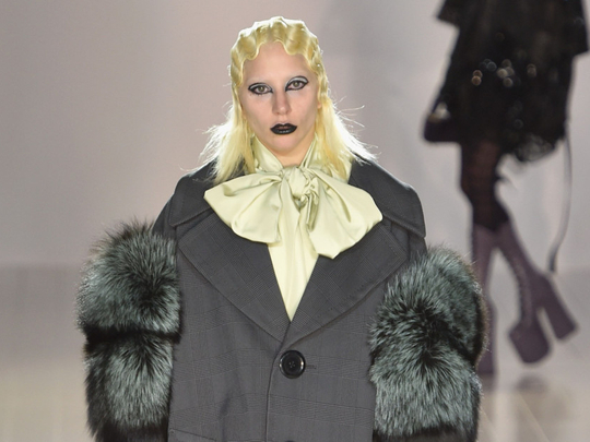 Gaga walks in Marc Jacobs to close out NYFW | Fashion – Gulf News