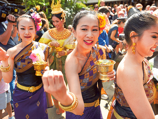 Thai new year festival kicks off despite junta call to water down party ...