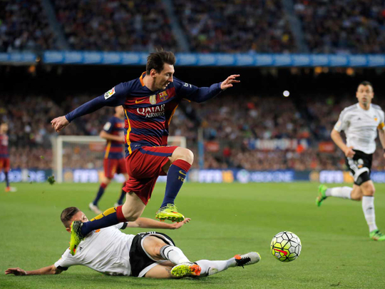 Barcelona's season falls to pieces despite Messi scoring 500th goal ...