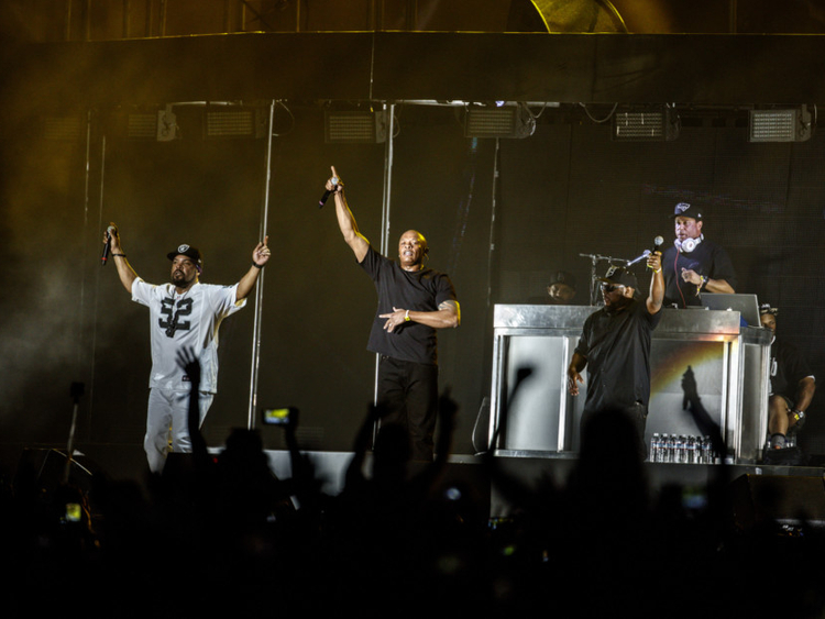 Ice Cube brings hits in Indio concert