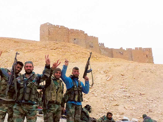 Syrian Regime Troops Looting Palmyra: German Expert | Mena – Gulf News