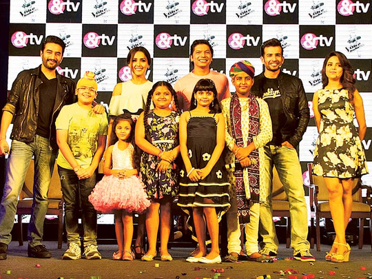 Shaan at ‘The Voice India Kids’ launch event | Bollywood – Gulf News