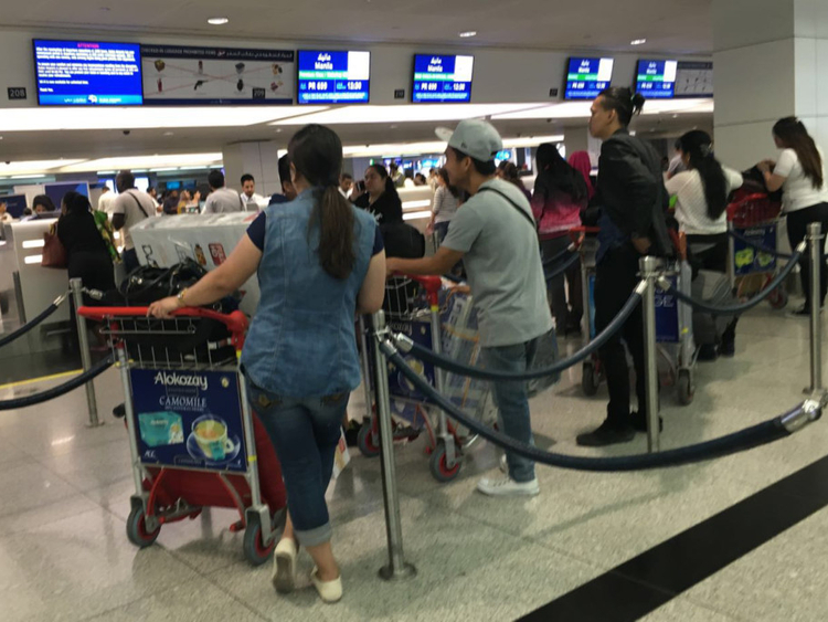 Massive crowds at Dubai airport this weekend | – Gulf News