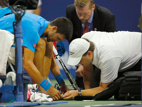 My Nerve Failed Me Beaten Djokovic Says Tennis Gulf News