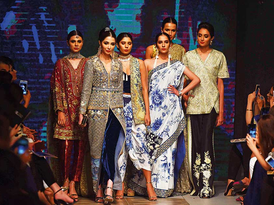 Pakistani designers stun with fantasy bridal fashion | Fashion – Gulf News